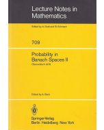 Probability in Banach Spaces II