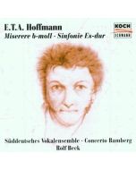 E. T. A. Hoffmann (1776-1822) • Miserere b-Moll • Sinfonie Es-dur CD