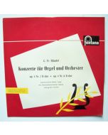 Georg Friedrich Händel (1685-1759) • Konzerte für Orgel und Orchester 10" • Kurt Thomas
