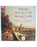 Joseph Haydn (1732-1809) • Sinfonie Nr. 101 Die Uhr LP • Thomas Beecham