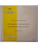 Beethoven (1770-1827) • Streichquartette op. 18 Nr. 4 & 5 LP • Koeckert-Quartett
