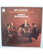 Juilliard Streichquartett: Bartok (1881-1945) • Streichquartette Nr. 5 und 6 LP