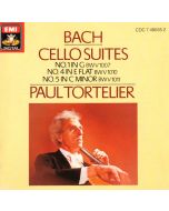 Paul Tortelier: Johann Sebastian Bach (1685-1750) • Cello Suites No. 1, 4 & 5 CD