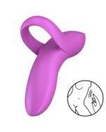 SATISFYER - BOLD LOVER FINGERVIBRATOR ROSA