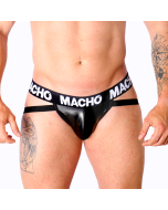 MACHO - MX25NC JOCK SCHWARZES LEDER M