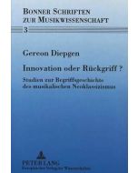 Gereon Diepgen • Innovation oder Rückgriff?