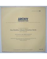 Johann Sebastian Bach (1685-1750) • Ich hatte viel Bekümmernis LP