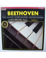 Ludwig van Beethoven (1770-1827) • Piano Variations LP • Alfred Brendel