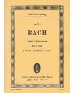Johann Sebastian Bach (1685-1750) • Violin-Concerto BWV 1041