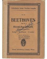 Ludwig van Beethoven (1770-1827) • Streichquartett (Harfen-Quartett)