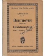 Ludwig van Beethoven (1770-1827) • Streichquartett Op. 18 No. 5