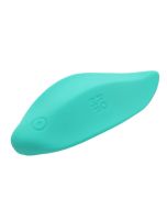 ROMP - WELLENVIBRATOR KLITORISSTIMULATOR, ERGONOMISCHE FORM, AQUAGRÜN