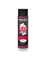 BRUMA - PREMIUM-MASSAGEÖL MIT WÄRMEEFFEKT, ERDBEERE-GESCHMACK 3 IN 1 - 100 ML