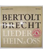 Bertolt Brecht (1898-1956) • Lieder | Balladen & Songs LP • Hein & Oss