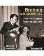 Johannes Brahms (1833-1897) - Sonaten für Violine & Klavier Nr.1-3 CD