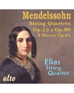 Felix Mendelssohn Bartholdy (1809-1847) - Streichquartette Nr.2 & 6 (opp.13 & 80) CD