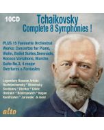 Peter Iljitsch Tschaikowsky (1840-1893) - Tschaikowsky-Collection (Complete 8 Symphonies!) CD