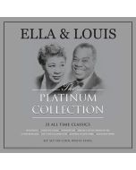 Louis Armstrong & Ella Fitzgerald - Platinum Collection (Cool White Vinyl) LP