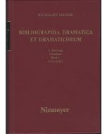 Reinhart Meyer • Bibliographia dramatica et dramaticorum