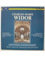 Charles-Marie Widor (1844-1937) • Symphonie pour Orgue No. 1 & 2 LP