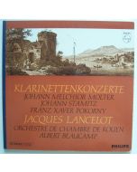 Jacques Lancelot • Klarinettenkonzerte LP