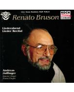 Renato Bruson • Liederabend - Lieder Recital CD