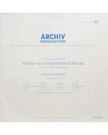 Georg Friedrich Händel (1685-1759) • Wassermusik LP • Fritz Lehmann