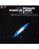 Olivier Messiaen (1908-1992) • Visions de l'Amen für 2 Klaviere LP • Klavierduo Mrongovius