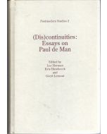 (Dis)continuities: Essays on Paul de Man