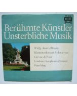 Mozart (1756-1791) • Klarinettenkonzert A-Dur KV 622 10" • Gervase de Peyer