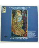 Bach (1685-1750) • Das Orgelwerk - Folge VI LP • Marie-Claire Alain