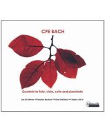 Carl Philipp Emanuel Bach (1714-1788) - Flötenquartette Wq.93-95 CD