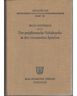 Wolf Dietrich • Der periphrastische Verbalaspekt in den romanischen Sprachen