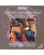 Bach (1685-1750) • Sonate a Viola da Gamba e Cembalo obligato CD • Roberto Gini