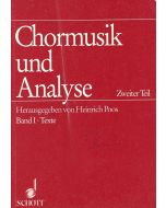 Heinrich Poos • Chormusik und Analyse, 2. Teil, 2 Bände