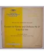 Wolfgang Amadeus Mozart (1756-1791) • Klavierkonzert Nr. 27 10" • Clara Haskil