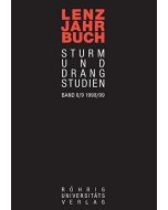 Lenz-Jahrbuch • Sturm-und-Drang-Studien, Band 8/9, 1998/99