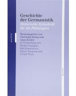 Geschichte der Germanistik • 2018 53/54