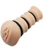 CRAZY BULL - MASTURBADOR MIT RINGEN VAGINA MODELL 2