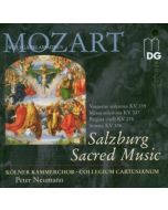 Wolfgang Amadeus Mozart (1756-1791) • Salzburg Sacred Music CD