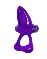 PRETTY LOVE - VIBRATORRING 10 VIBRATIONEN LILA SILIKON