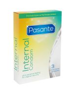 PASANTE – LATEXFREIE FRAUENKONDOMS FÜR DEN INNENBEREICH, 3ER-PACKUNG