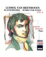 Ludwig van Beethoven (1770-1827) • Klavierwerke | Works for Piano Vol. 2 CD