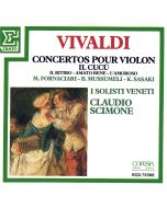 Antonio Vivaldi (1678-1741) • Concertos pour Violon | Il Cucu etc. CD
