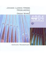 Krebs (1713-1780) • Orgelwerke | Organ Works CD • Gerhard Weinberger