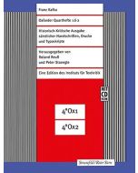 Franz Kafka • Oxforder Quarthefte 1 & 2 |  3 Bände