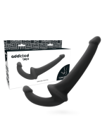 ADDICTED TOYS - DILDO MIT RNA S OHNE SUBJECTION SCHWARZ