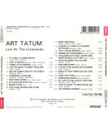 Art Tatum • Live at the Crescendo CD