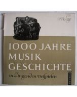 1000 Jahre Musikgeschichte in klingenden Beispielen, 3. Folge LP