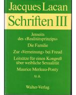 Jacques Lacan • Schriften III